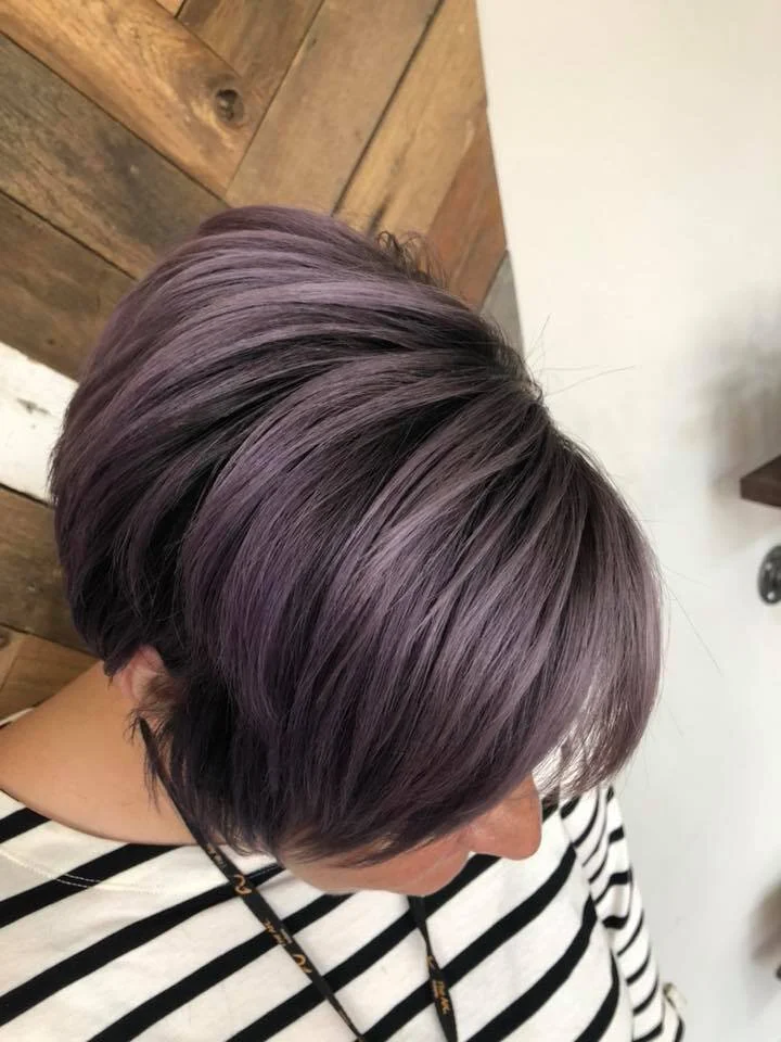 Hair colour and cut by the GreenRoom team