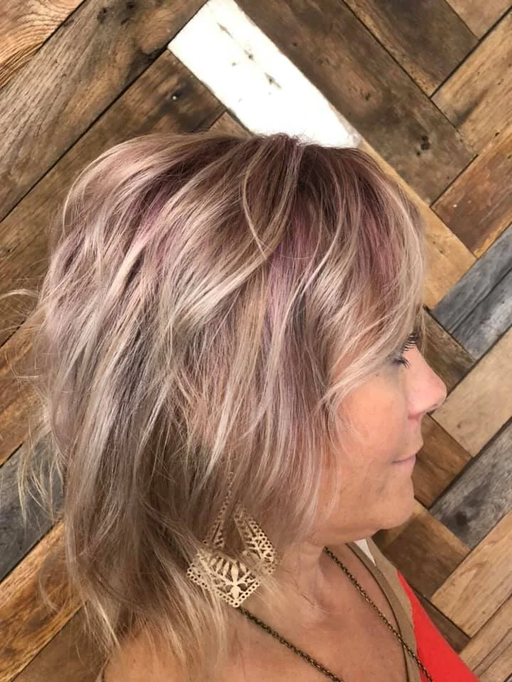 Hair styling result, GreenRoom Greencastle